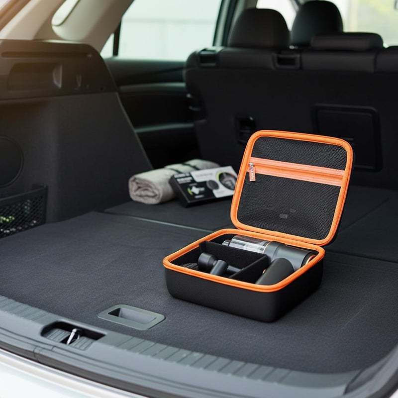worfty Hard Travel Case for KMM Handheld Car Vacuum Cleaner, Portable Auto Vacuum Cleaner Accessories Storage Bag Carrying EVA Case for KMM LT-117 9000Pa Air Duster - Image 4